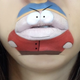 Illustration for article titled Girl transforms her mouth into cute famous characters with just makeup